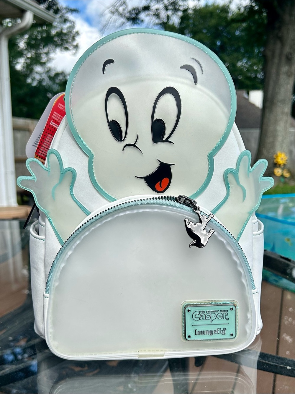 Loungefly Casper the Friendly Ghost Lets Be Friends Mini Backpack NWT